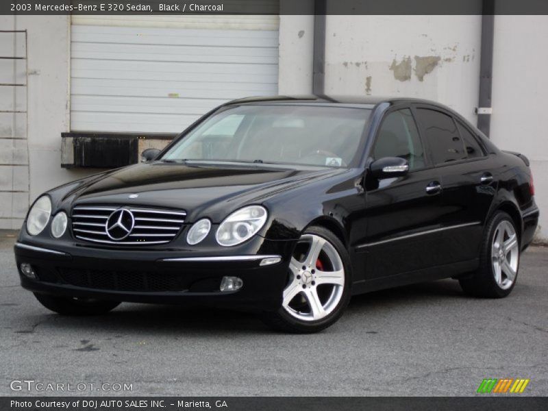 Black / Charcoal 2003 Mercedes-Benz E 320 Sedan