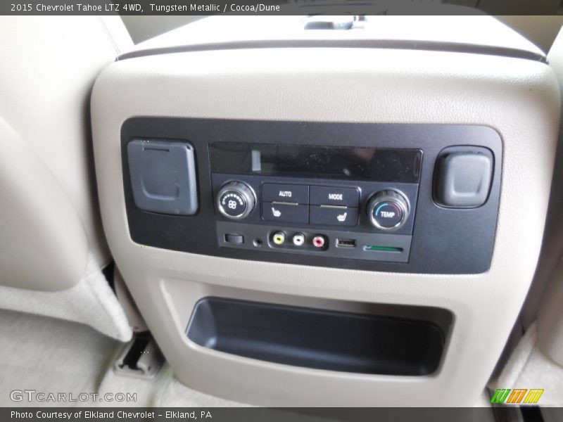 Tungsten Metallic / Cocoa/Dune 2015 Chevrolet Tahoe LTZ 4WD