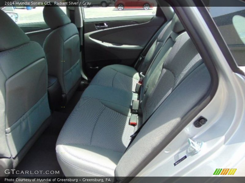 Radiant Silver / Gray 2014 Hyundai Sonata GLS