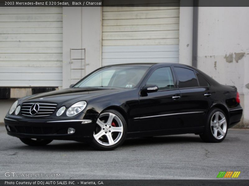 Black / Charcoal 2003 Mercedes-Benz E 320 Sedan