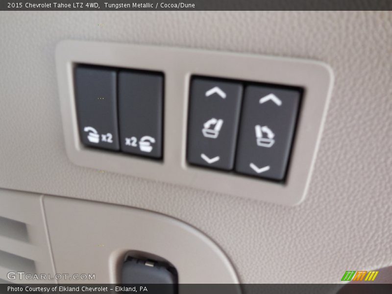 Tungsten Metallic / Cocoa/Dune 2015 Chevrolet Tahoe LTZ 4WD