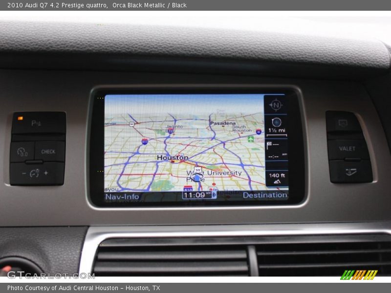 Navigation of 2010 Q7 4.2 Prestige quattro