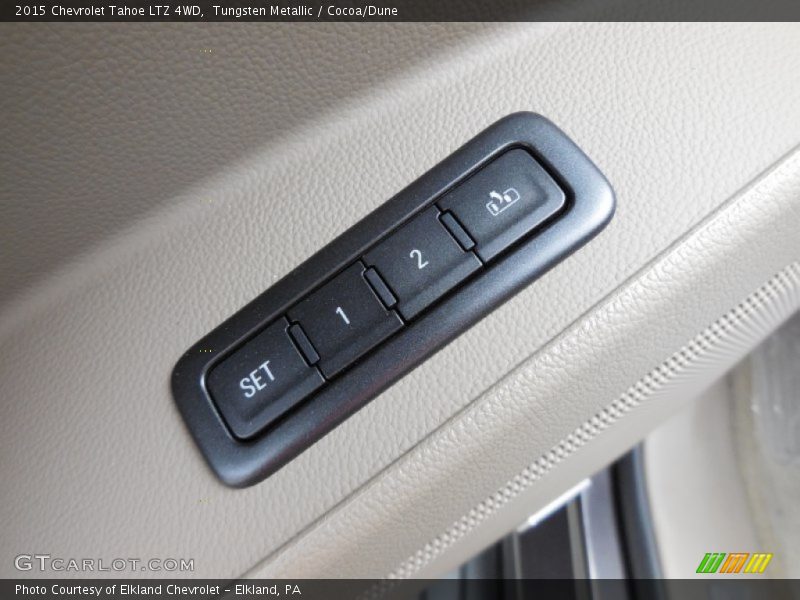 Tungsten Metallic / Cocoa/Dune 2015 Chevrolet Tahoe LTZ 4WD