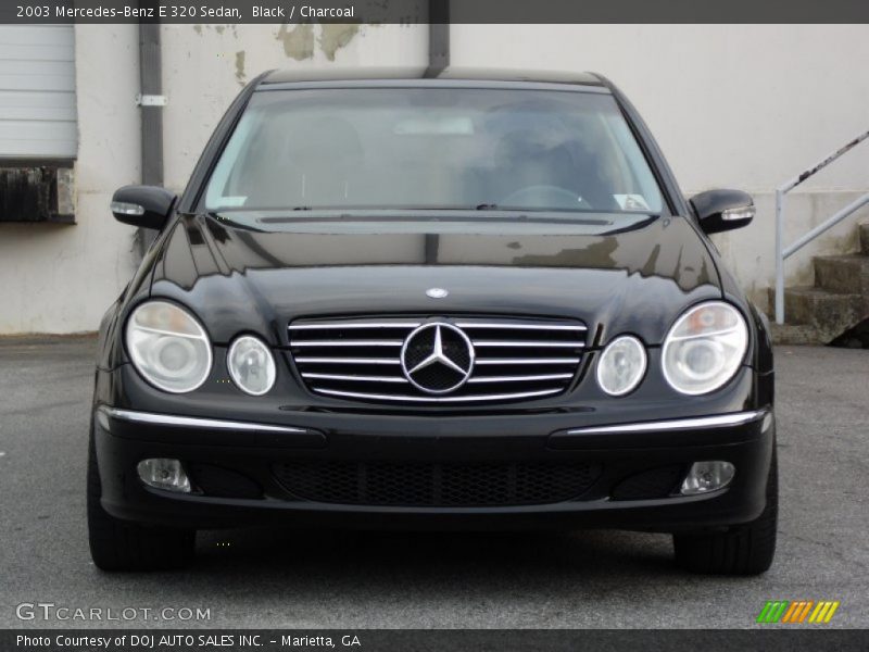 Black / Charcoal 2003 Mercedes-Benz E 320 Sedan