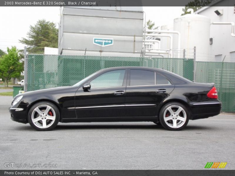 Black / Charcoal 2003 Mercedes-Benz E 320 Sedan