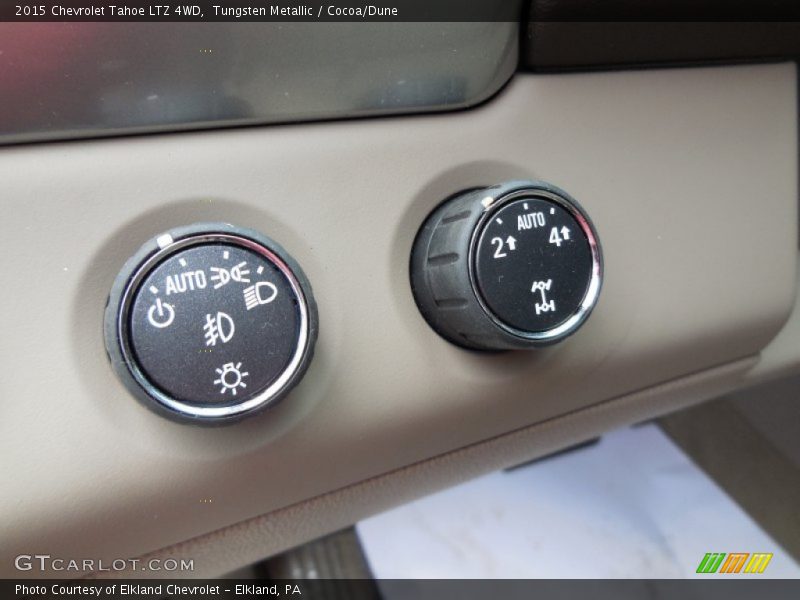 Tungsten Metallic / Cocoa/Dune 2015 Chevrolet Tahoe LTZ 4WD