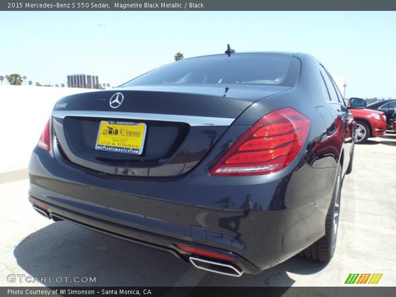 Magnetite Black Metallic / Black 2015 Mercedes-Benz S 550 Sedan