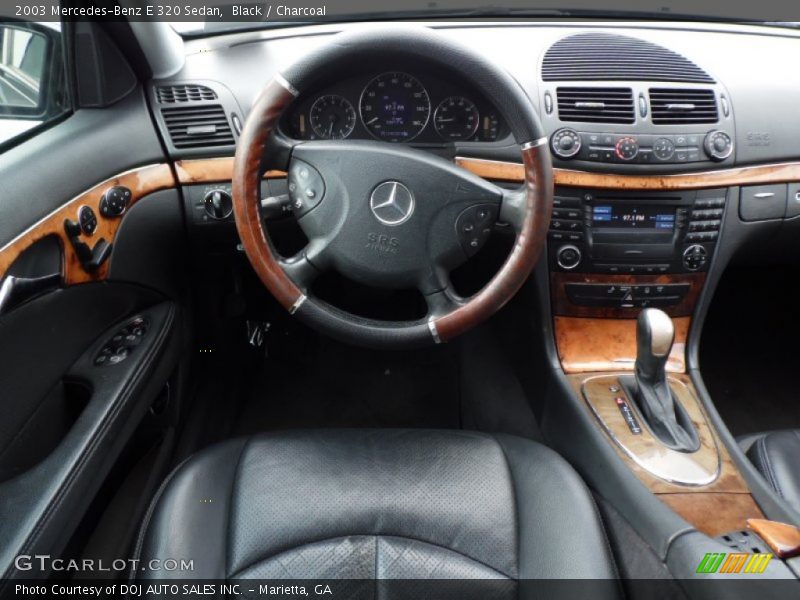 Black / Charcoal 2003 Mercedes-Benz E 320 Sedan