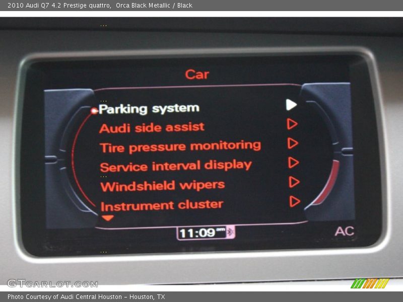 Orca Black Metallic / Black 2010 Audi Q7 4.2 Prestige quattro