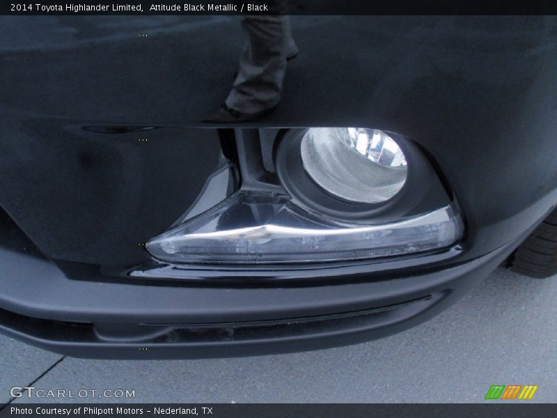 Attitude Black Metallic / Black 2014 Toyota Highlander Limited