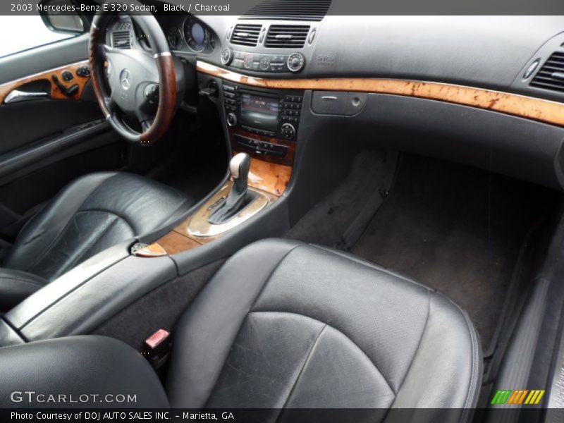 Black / Charcoal 2003 Mercedes-Benz E 320 Sedan