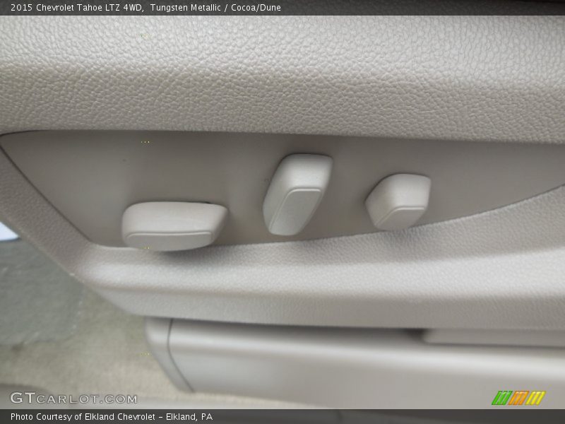 Tungsten Metallic / Cocoa/Dune 2015 Chevrolet Tahoe LTZ 4WD