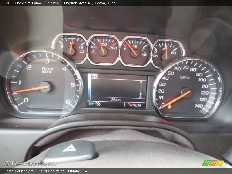 Tungsten Metallic / Cocoa/Dune 2015 Chevrolet Tahoe LTZ 4WD