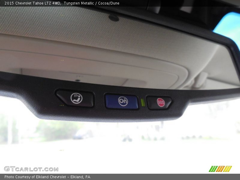 Tungsten Metallic / Cocoa/Dune 2015 Chevrolet Tahoe LTZ 4WD