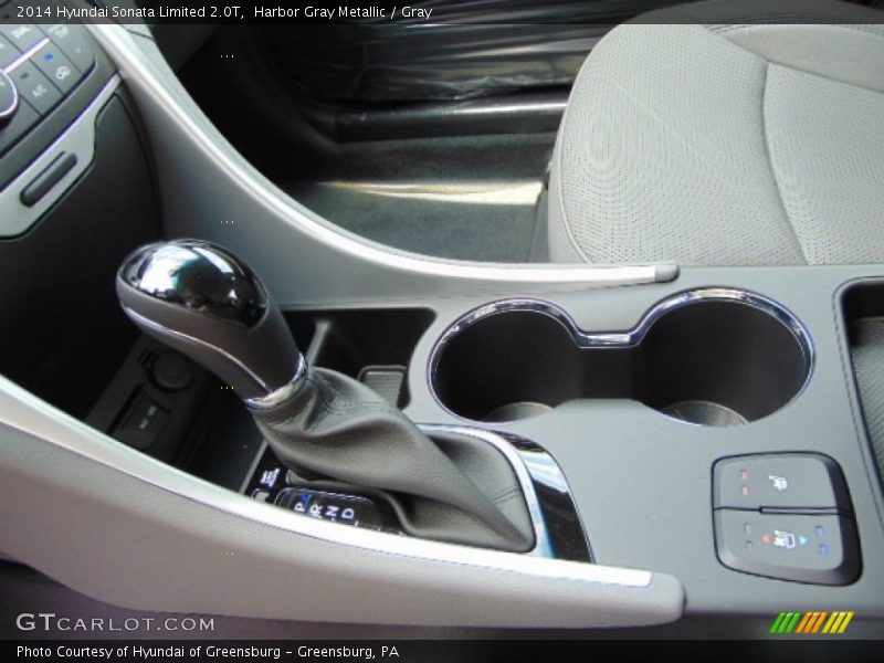 Harbor Gray Metallic / Gray 2014 Hyundai Sonata Limited 2.0T