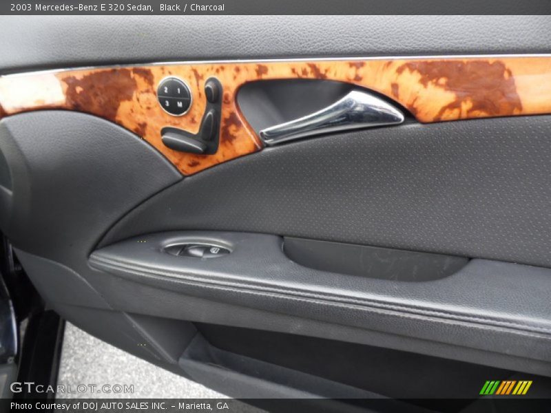 Black / Charcoal 2003 Mercedes-Benz E 320 Sedan