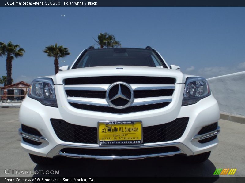 Polar White / Black 2014 Mercedes-Benz GLK 350