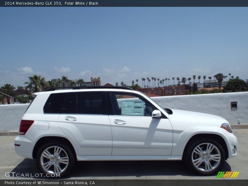 Polar White / Black 2014 Mercedes-Benz GLK 350