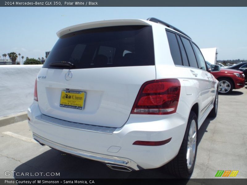 Polar White / Black 2014 Mercedes-Benz GLK 350