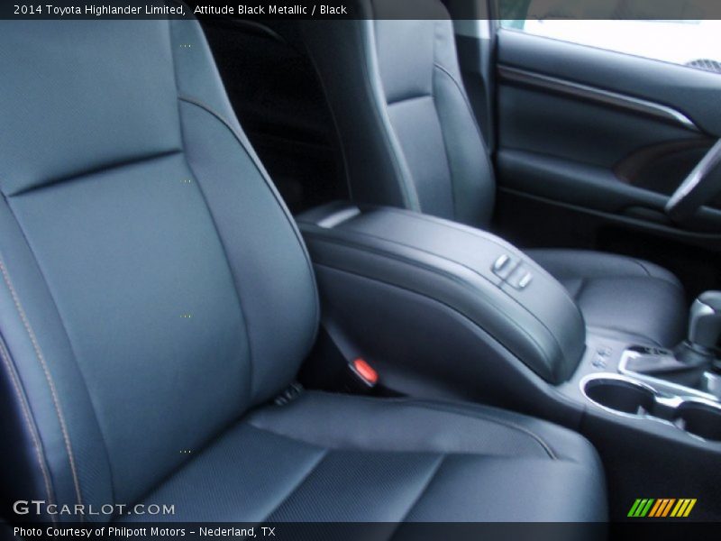 Attitude Black Metallic / Black 2014 Toyota Highlander Limited