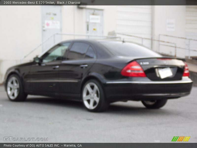 Black / Charcoal 2003 Mercedes-Benz E 320 Sedan