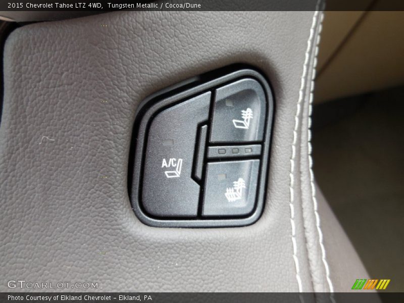 Tungsten Metallic / Cocoa/Dune 2015 Chevrolet Tahoe LTZ 4WD
