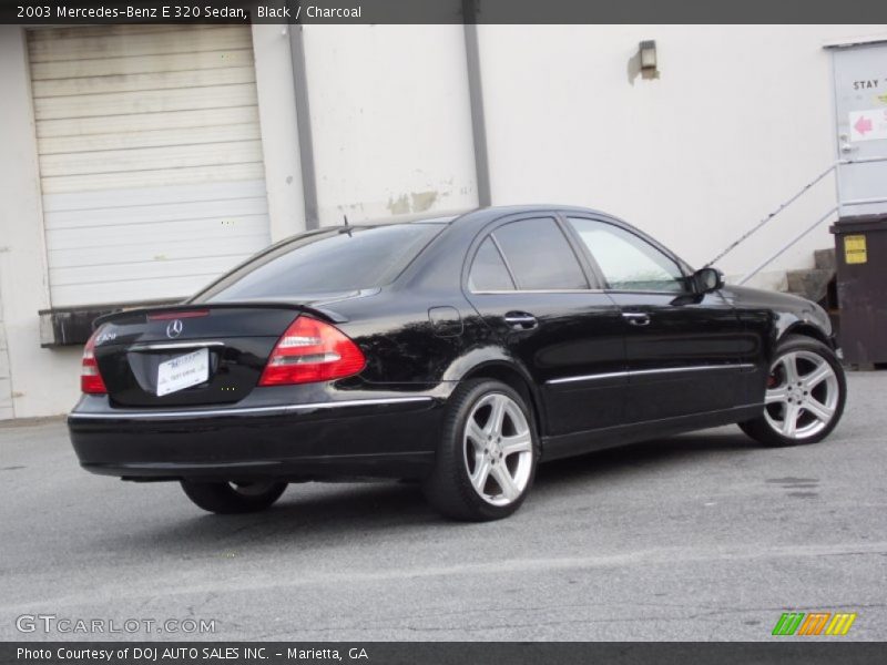 Black / Charcoal 2003 Mercedes-Benz E 320 Sedan