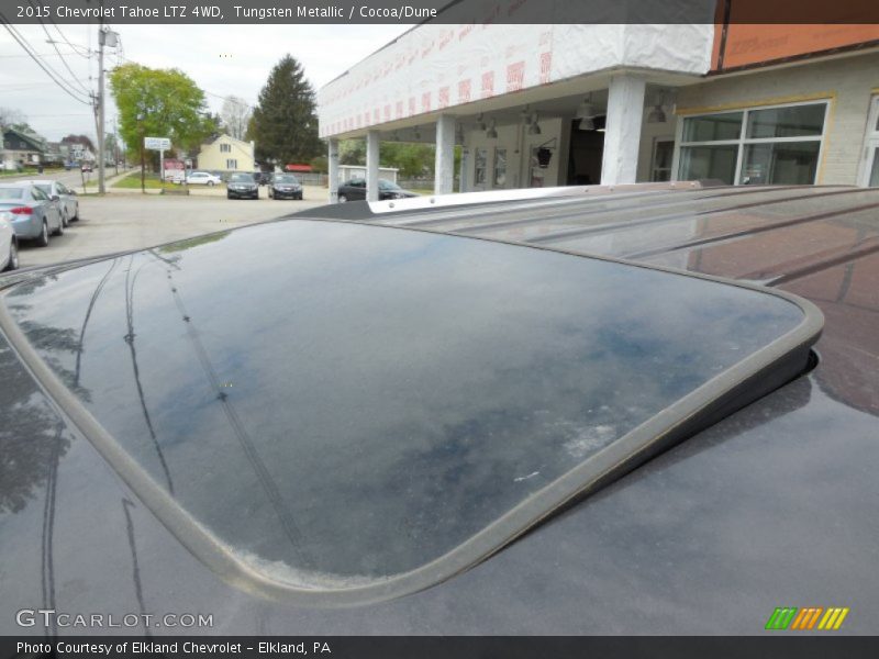 Tungsten Metallic / Cocoa/Dune 2015 Chevrolet Tahoe LTZ 4WD