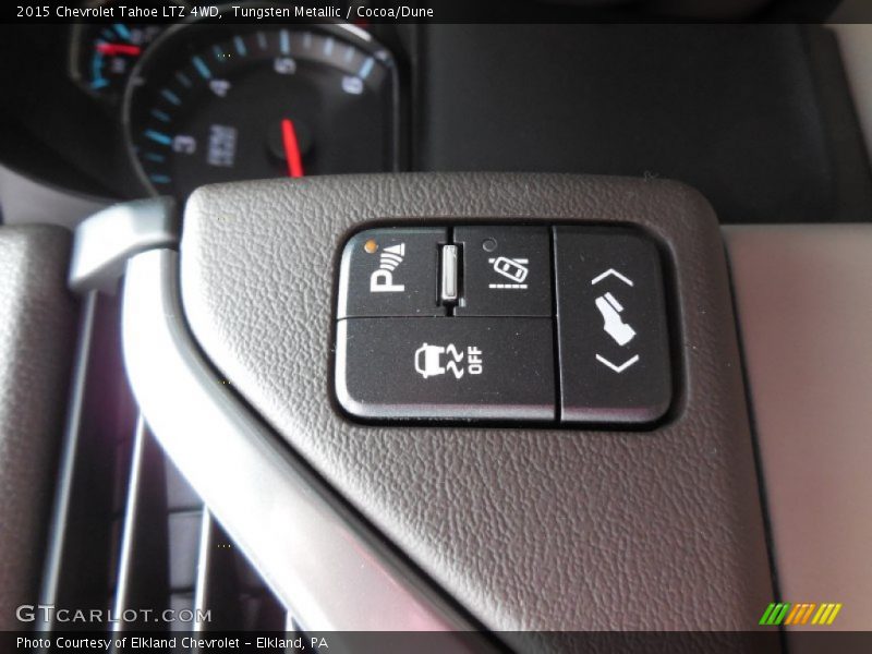Tungsten Metallic / Cocoa/Dune 2015 Chevrolet Tahoe LTZ 4WD