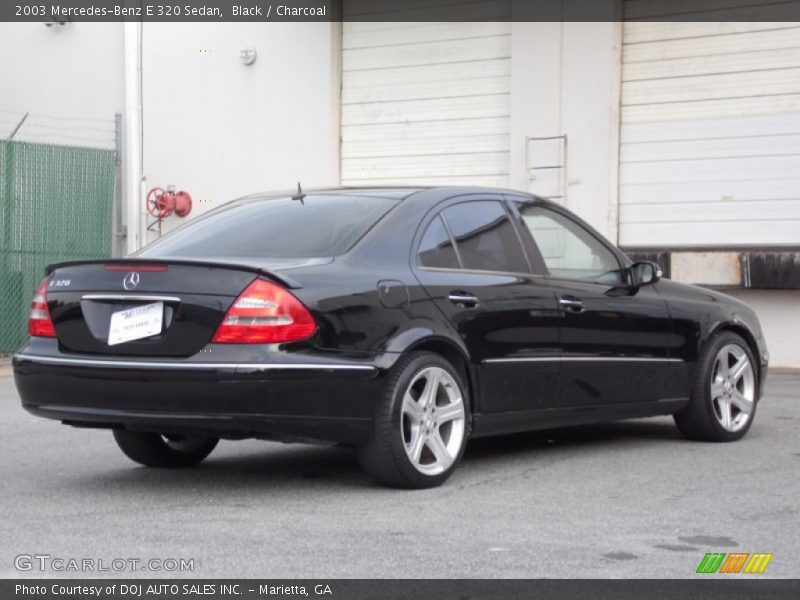 Black / Charcoal 2003 Mercedes-Benz E 320 Sedan