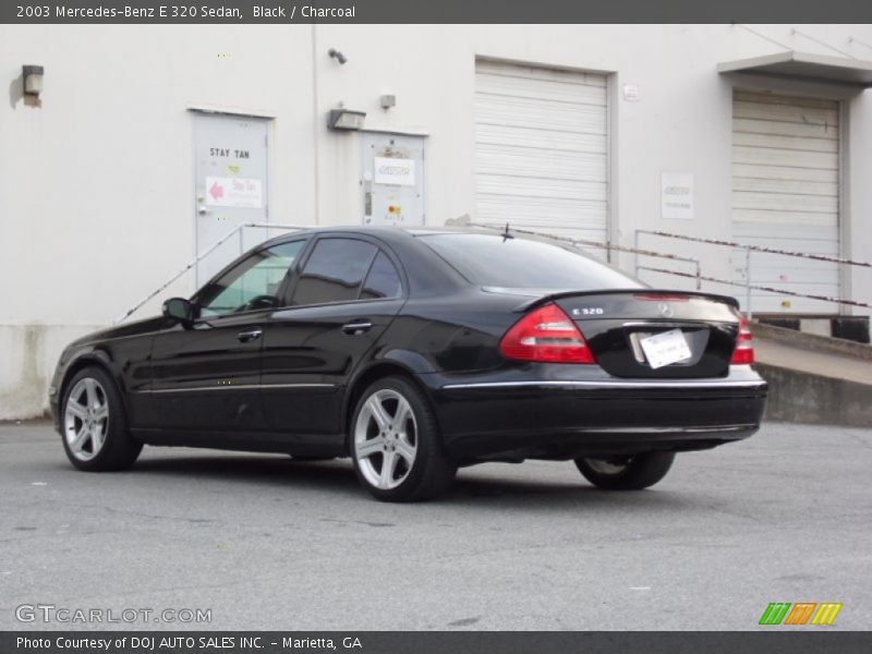 Black / Charcoal 2003 Mercedes-Benz E 320 Sedan