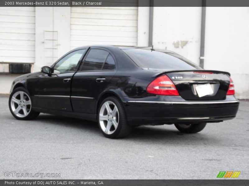 Black / Charcoal 2003 Mercedes-Benz E 320 Sedan