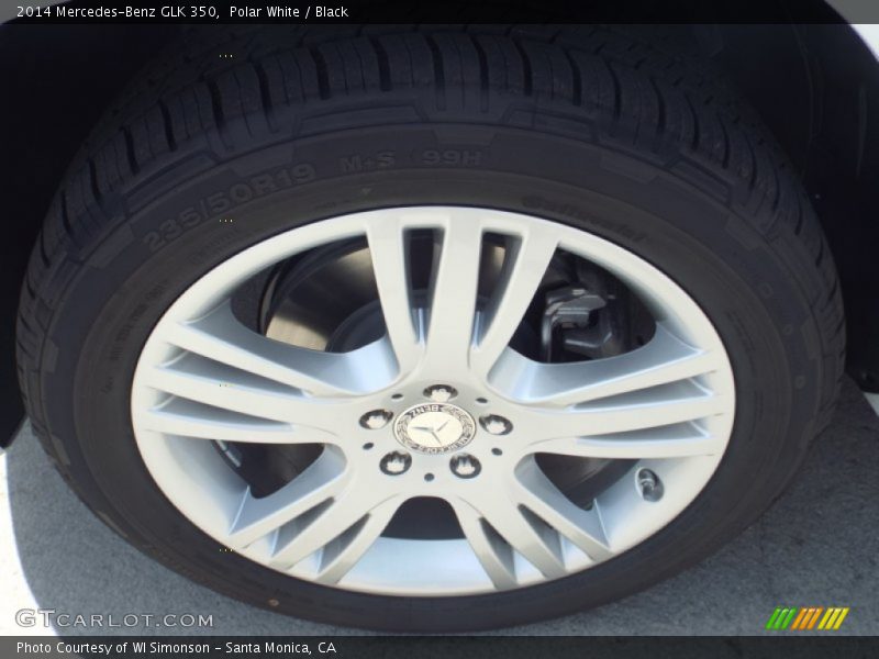 Polar White / Black 2014 Mercedes-Benz GLK 350