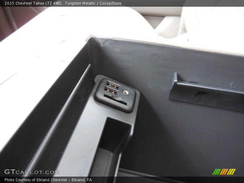 Tungsten Metallic / Cocoa/Dune 2015 Chevrolet Tahoe LTZ 4WD