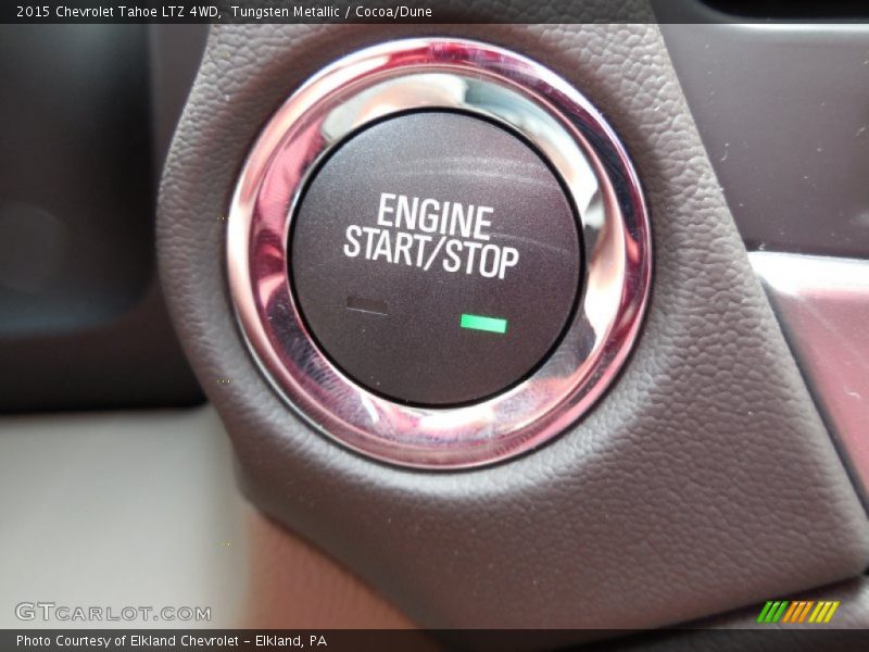 Tungsten Metallic / Cocoa/Dune 2015 Chevrolet Tahoe LTZ 4WD