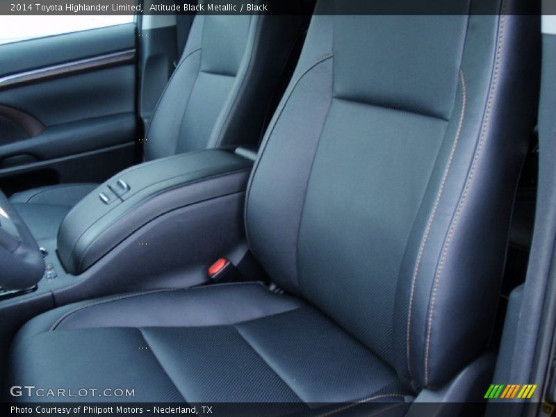 Attitude Black Metallic / Black 2014 Toyota Highlander Limited