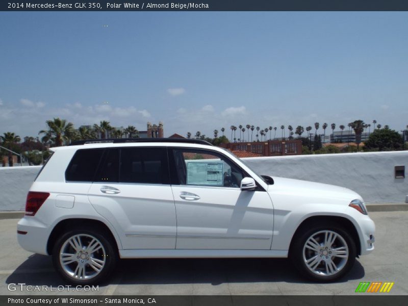 Polar White / Almond Beige/Mocha 2014 Mercedes-Benz GLK 350