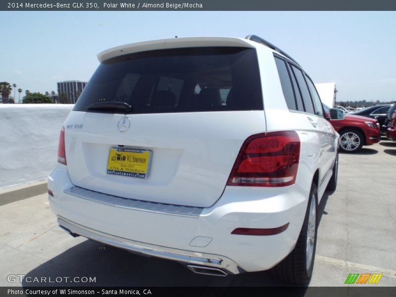 Polar White / Almond Beige/Mocha 2014 Mercedes-Benz GLK 350