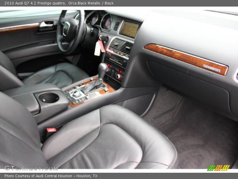 Orca Black Metallic / Black 2010 Audi Q7 4.2 Prestige quattro