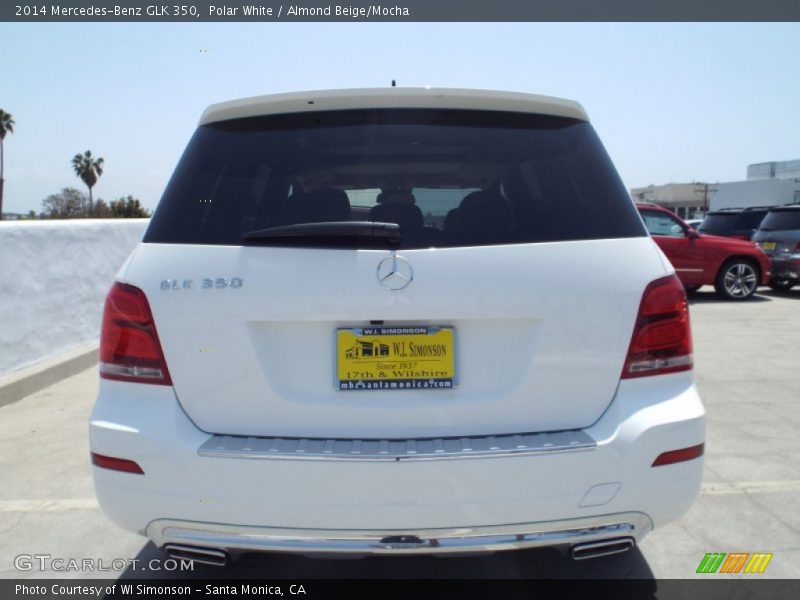 Polar White / Almond Beige/Mocha 2014 Mercedes-Benz GLK 350