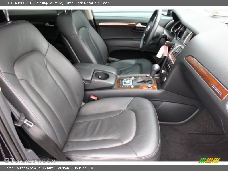Orca Black Metallic / Black 2010 Audi Q7 4.2 Prestige quattro