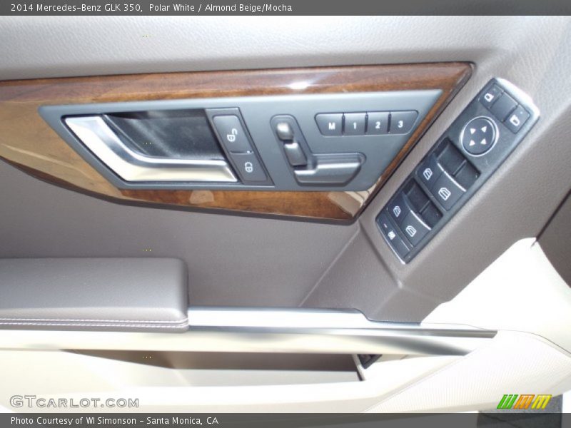 Polar White / Almond Beige/Mocha 2014 Mercedes-Benz GLK 350