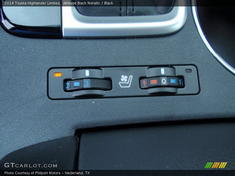 Attitude Black Metallic / Black 2014 Toyota Highlander Limited