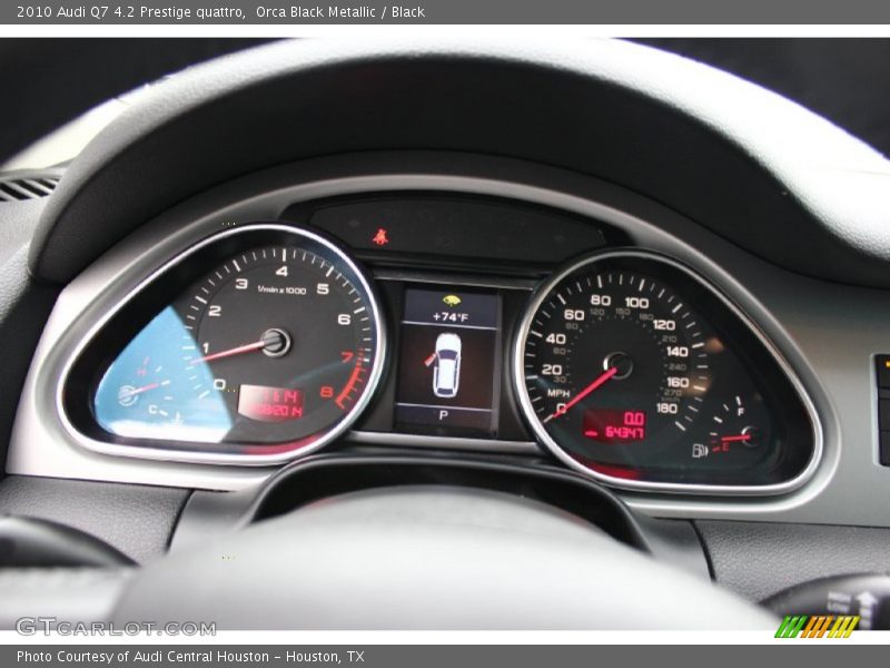  2010 Q7 4.2 Prestige quattro 4.2 Prestige quattro Gauges