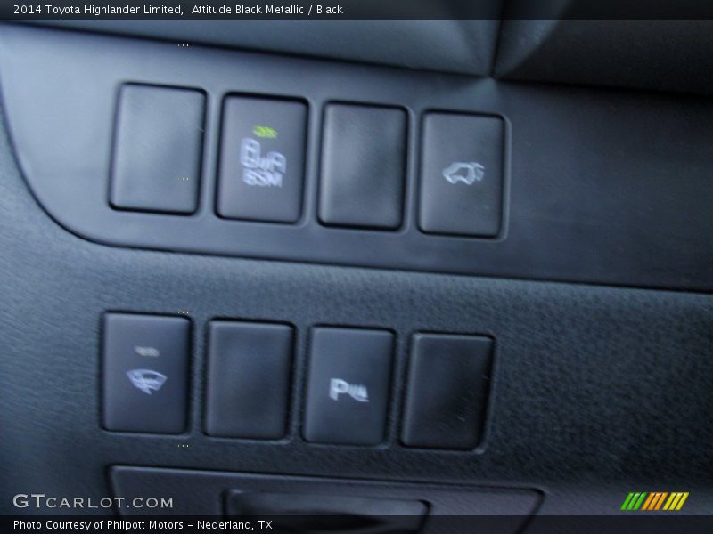 Attitude Black Metallic / Black 2014 Toyota Highlander Limited