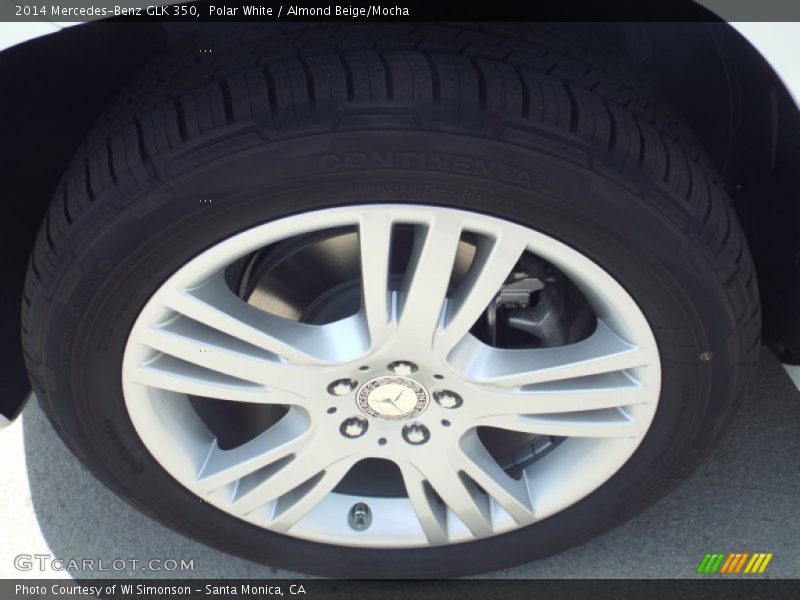 Polar White / Almond Beige/Mocha 2014 Mercedes-Benz GLK 350