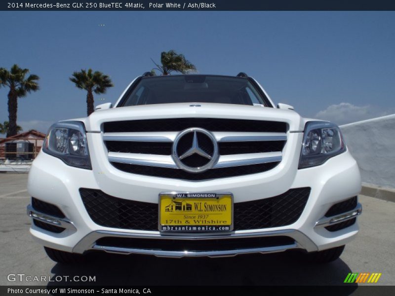 Polar White / Ash/Black 2014 Mercedes-Benz GLK 250 BlueTEC 4Matic