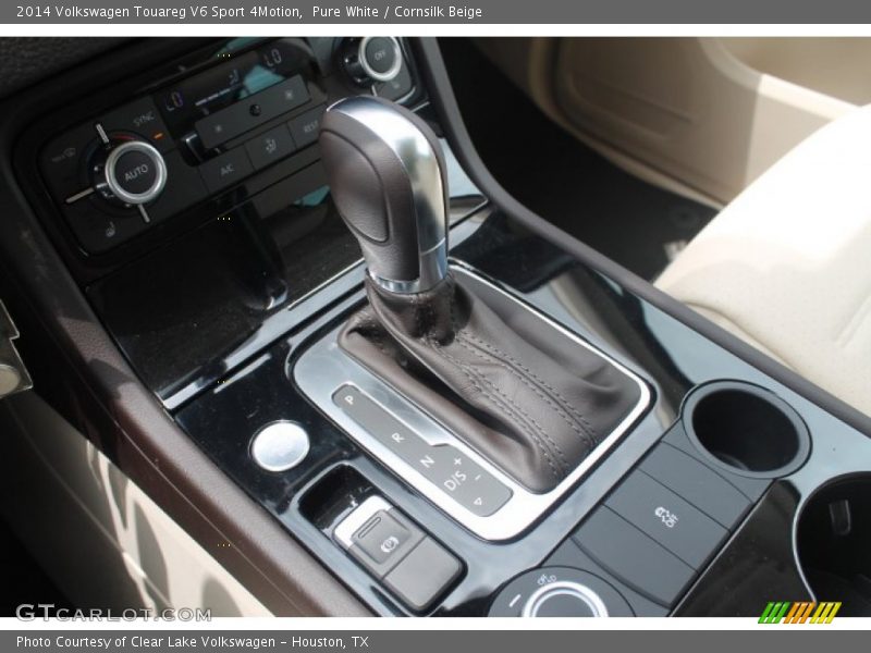 Pure White / Cornsilk Beige 2014 Volkswagen Touareg V6 Sport 4Motion