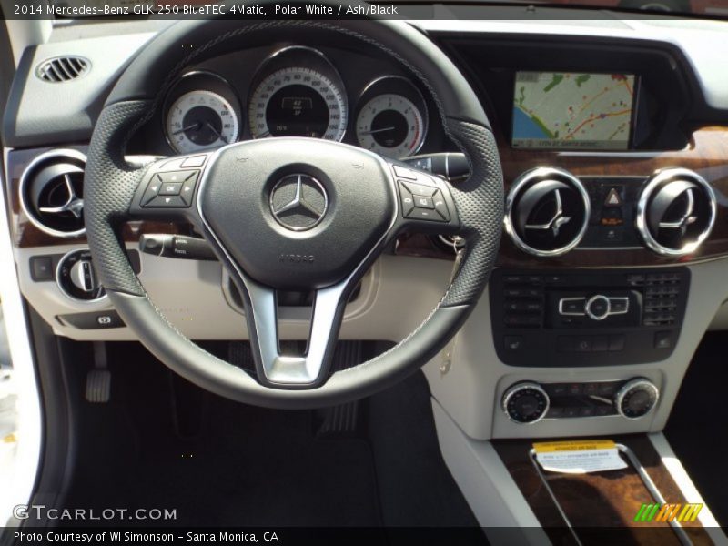 Polar White / Ash/Black 2014 Mercedes-Benz GLK 250 BlueTEC 4Matic