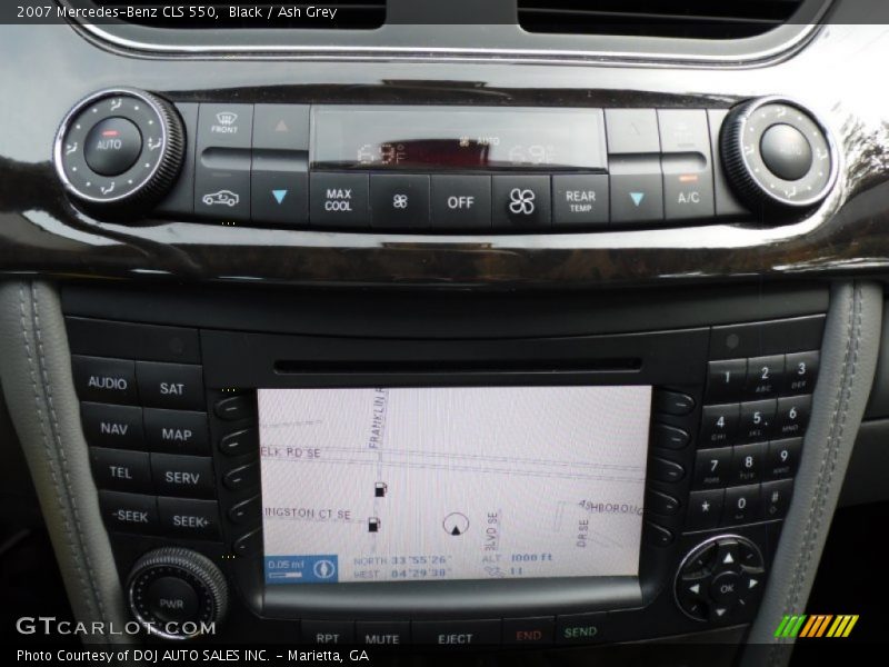 Controls of 2007 CLS 550